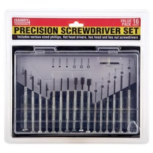 Handy Hardware Precision Screwdriver Set 16pc