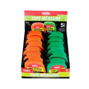 Handy Hardware Tape Measure Fluoro 5m