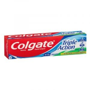Colgate Triple Action Cavity Protection Fluoride Original Mint Toothpaste - 110g