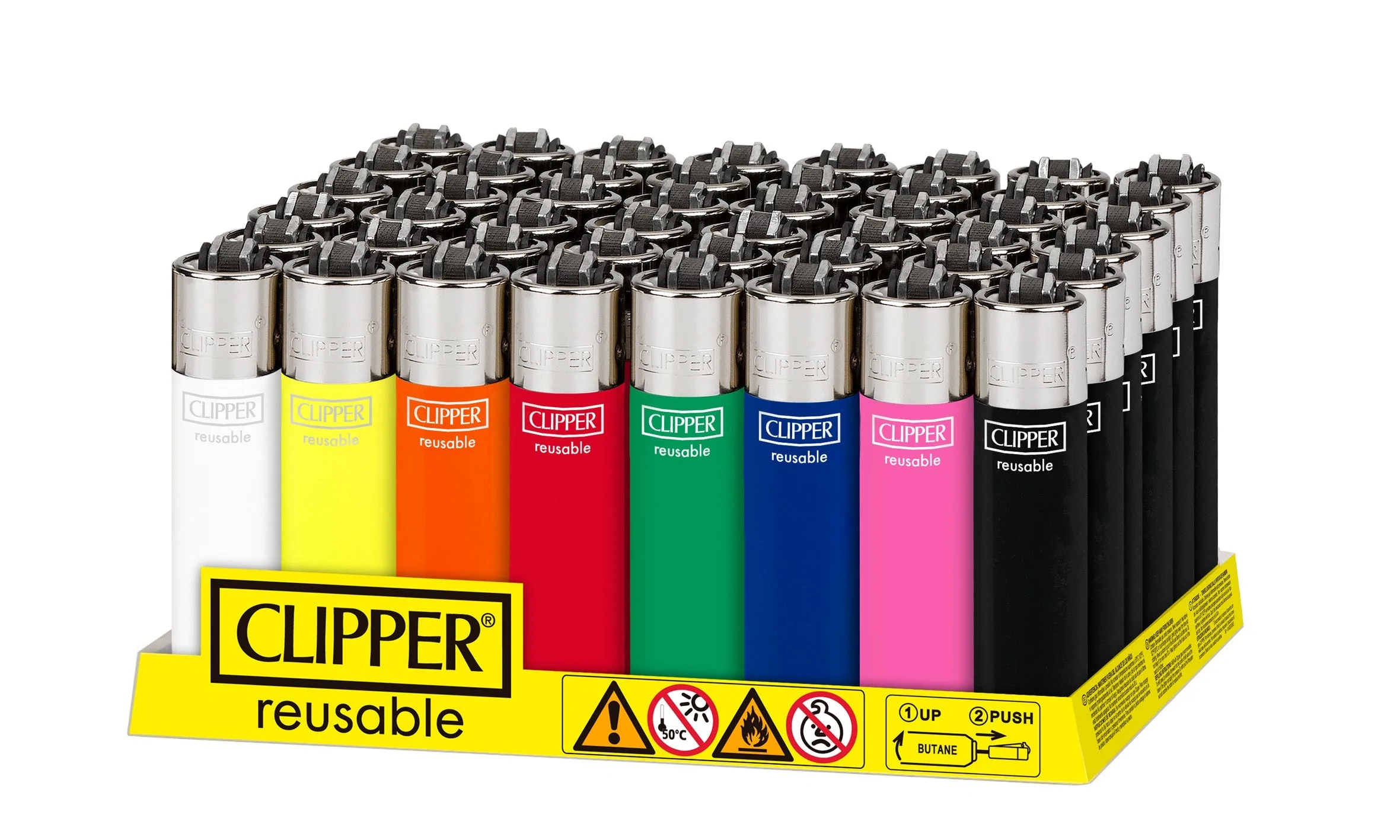 Clipper Lighter Tray Solid Assorted