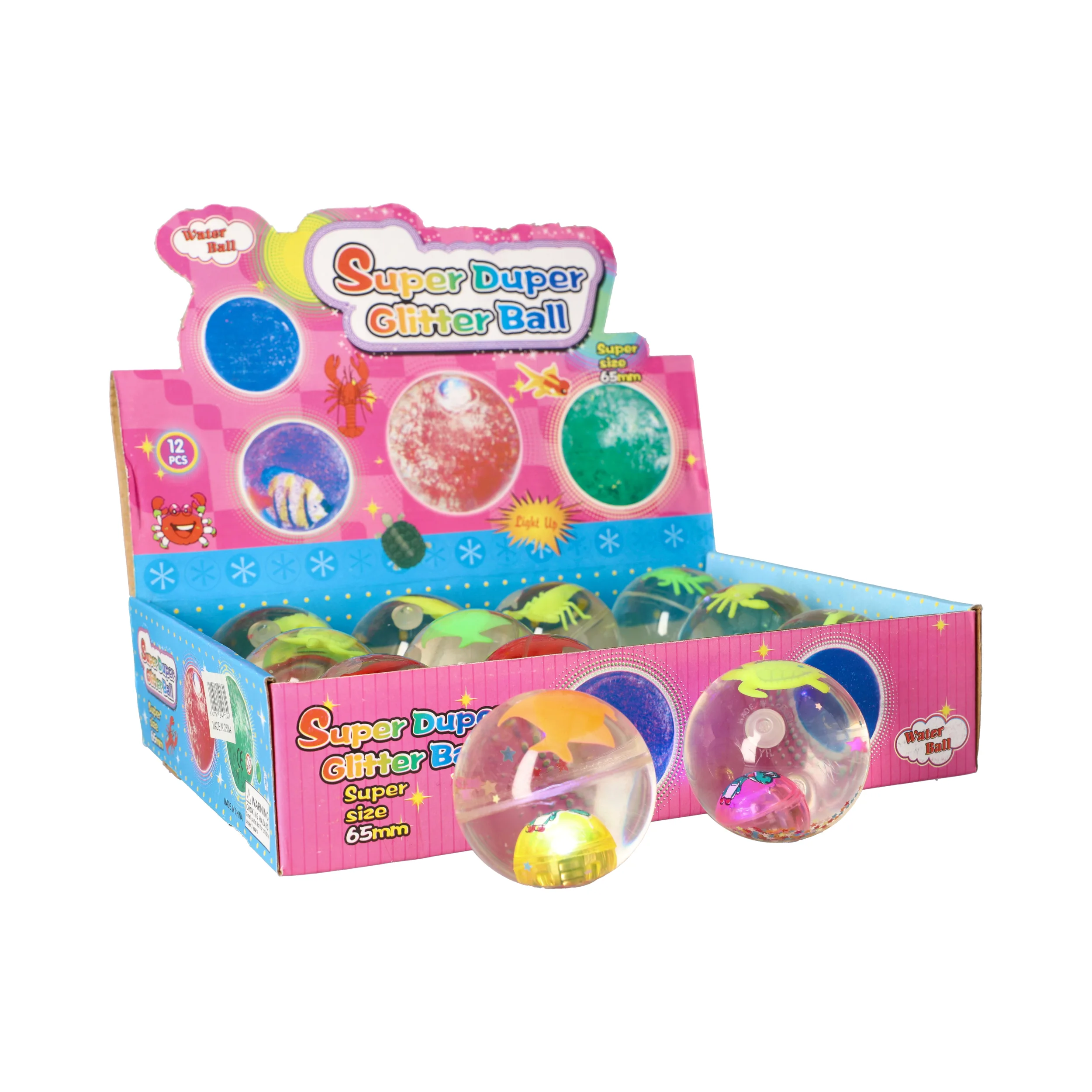 Bouncy Light Up Ball - 75mm