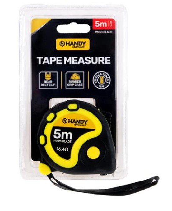 Handy Hardware Tape Measure - 5m