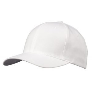 Plain White Baseball Cap