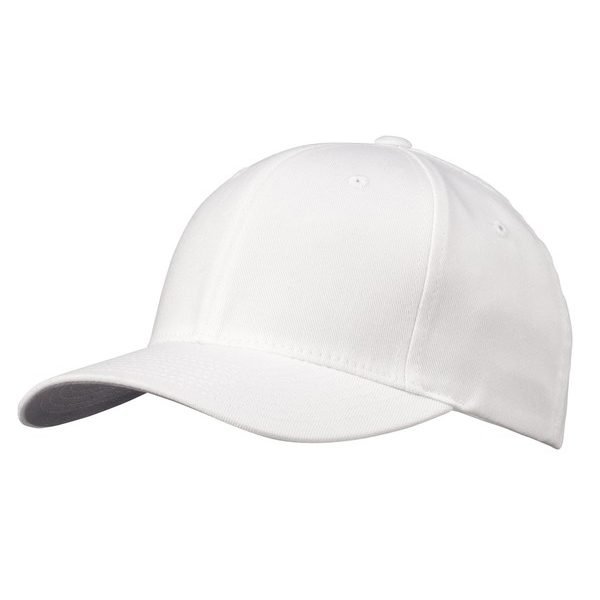 Plain White Baseball Cap