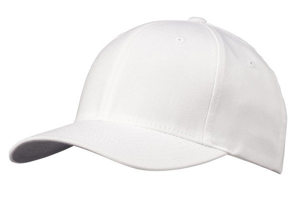 Plain White Baseball Cap