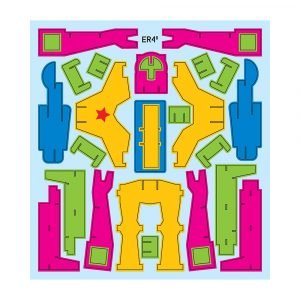Robots to Make and Decorate: 6 Cardboard Model Robots