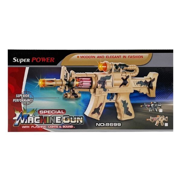 Light Up Machine Toy Gun