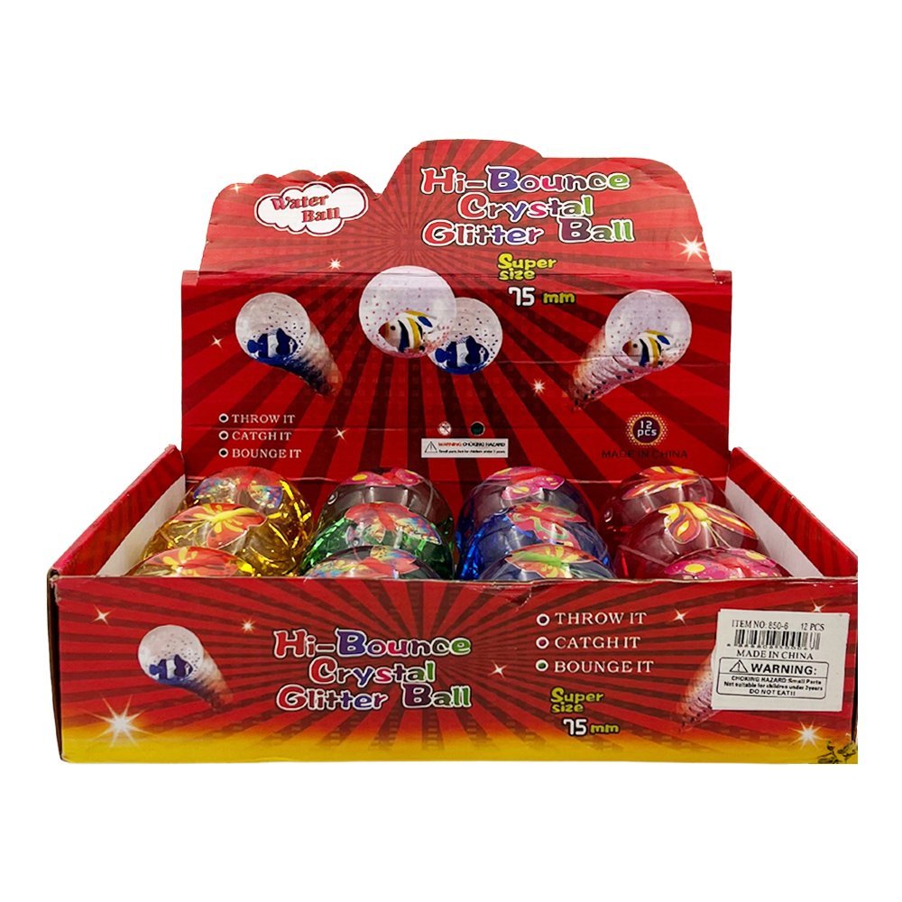 Bouncy Light Up Ball - 75mm