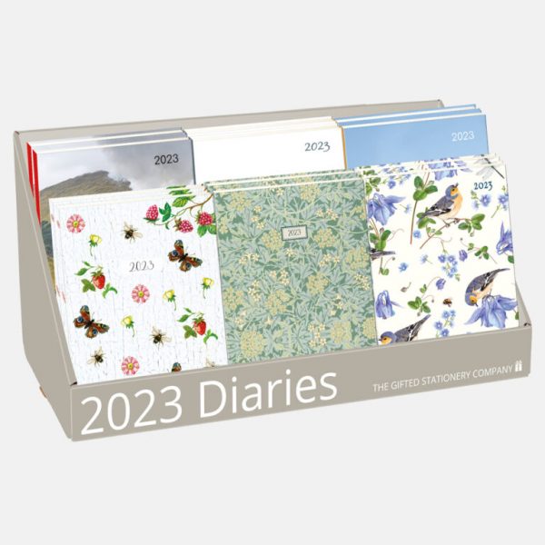The Gifted Stationery 2023 A5 Padded Diaries Mix B - CDU