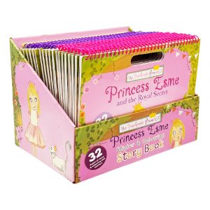 A4 Landscape Princess Esma Sticker & Colouring Story Book - CDU