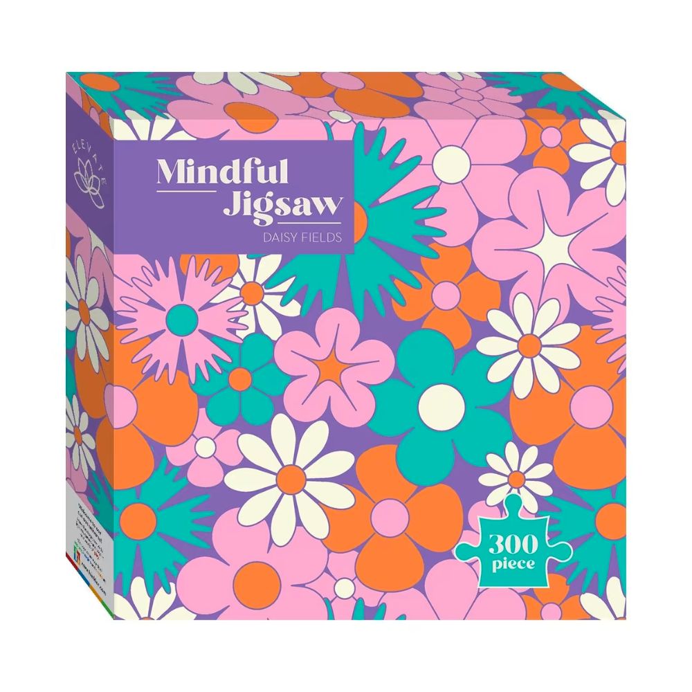 Mindful Jigsaw: 300pc Jigsaw Puzzle - Daisy Fields