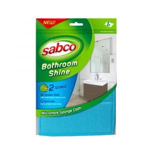 Sabco Bathroom Shine Microfibre Sponge Cloth
