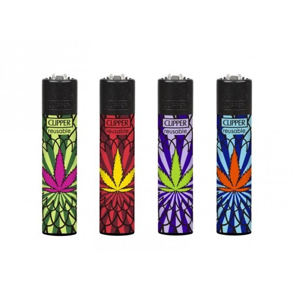 Clipper Lighter Tray Hypnotic Leaves