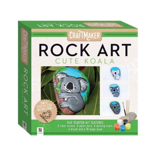 Craft Maker Rock Art Kit - Cute Koala