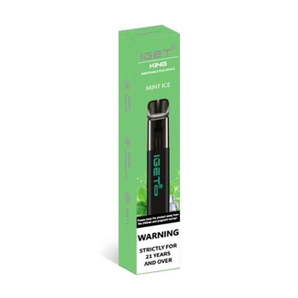 IGET King Disposable Vape - Mint Ice - 2600 Puffs