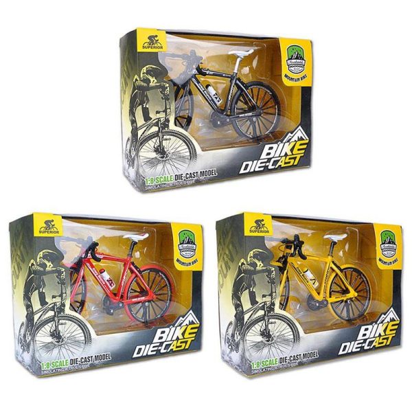 Mountain Bike 1:8 Scale Bicycle - Assorted Colours