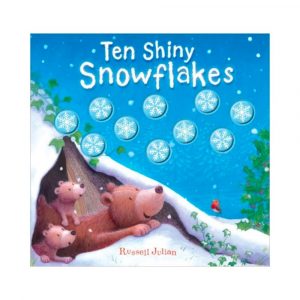 Ten Shiny Snowflakes