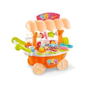 Rotating BBQ Cart Playset