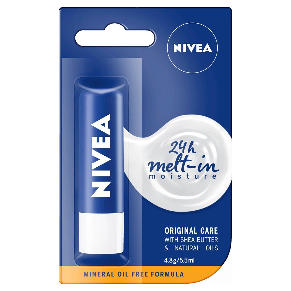 Nivea Lip Balm Original Care - 4.8g