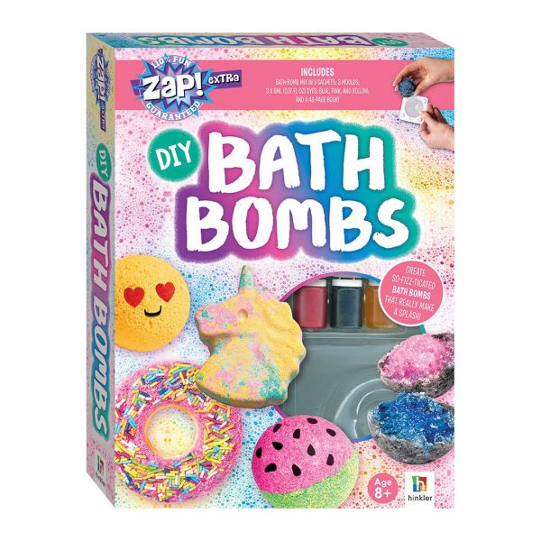 Zap! Extra DIY Bath Bombs