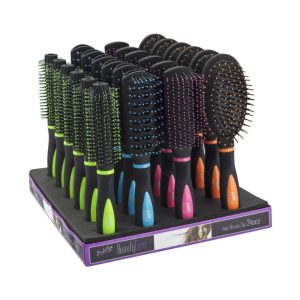 Indulge Hair Brush In Display Set - 24 Pack