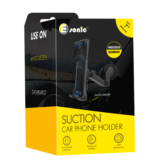 Car Phone Holder with Suction
