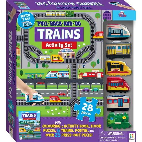 Pull-Back-and-Go Kit: Trains