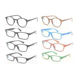 Blue Light Filter Reading Glasses - Assorted Designs +2.00