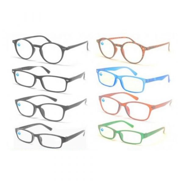 Blue Light Filter Reading Glasses - Assorted Designs +1.50