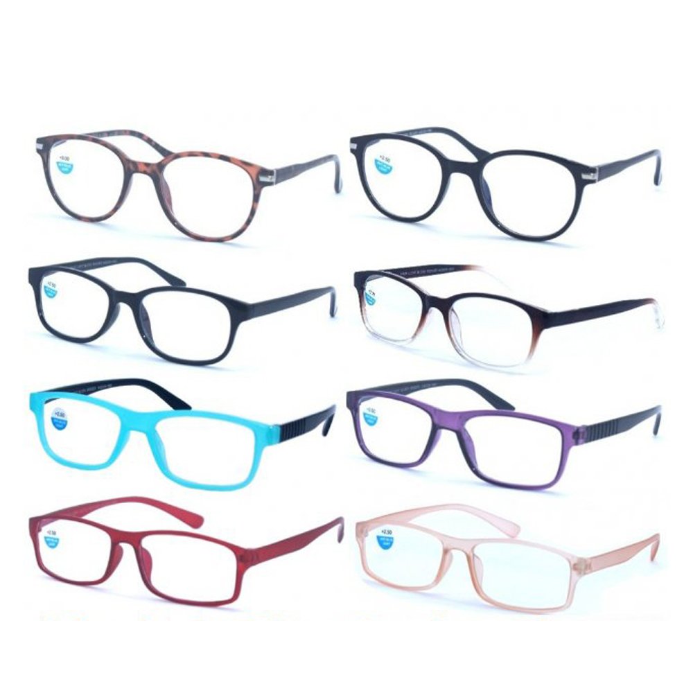 Anti Blue Light Reading Glasses - Assorted Designs +3.00
