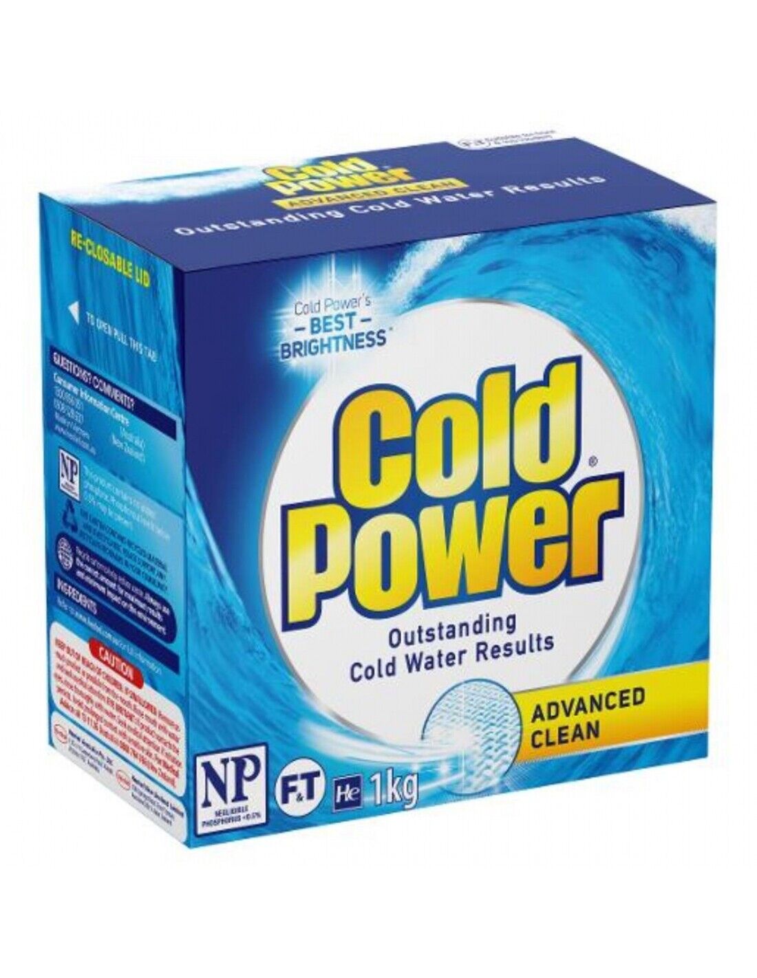 Cold Power Advanced Clean Laundry Powder 1kg