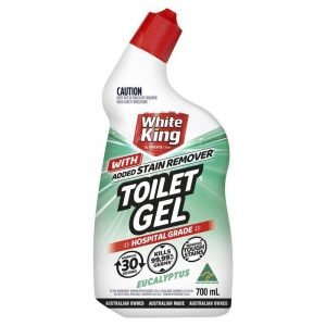 White King Toilet Gel Stain Remover Eucalyptus 700mL