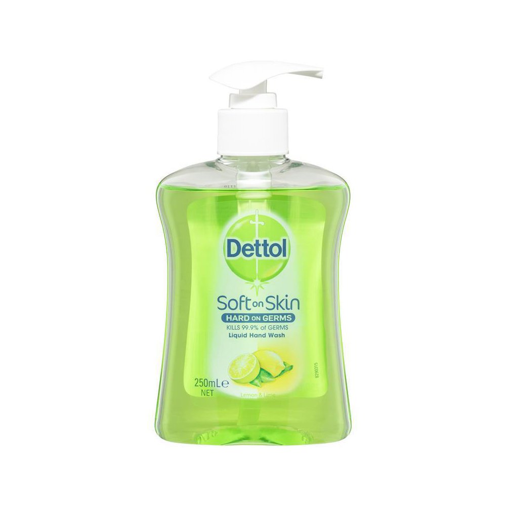 Dettol Soft On Skin Liquid Hand Wash Lemon & Lime - 250mL