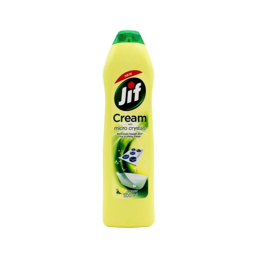 Jif Cream With Micro Crystals Lemon - 500ml