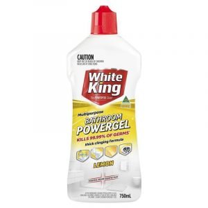 White King Multipurpose Lemon Bathroom Powergel - 750ml