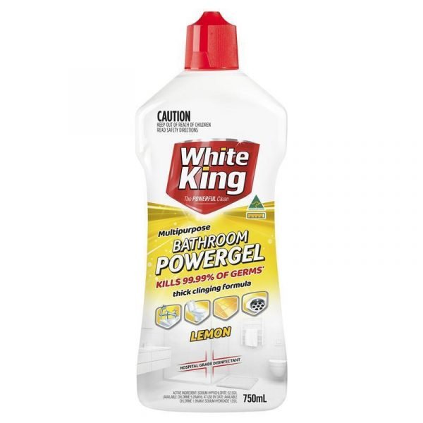 White King Multipurpose Lemon Bathroom Powergel - 750ml