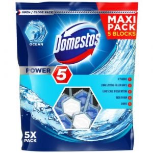 Domestos Toilet Cage Power 5 - Ocean - 5 Pack