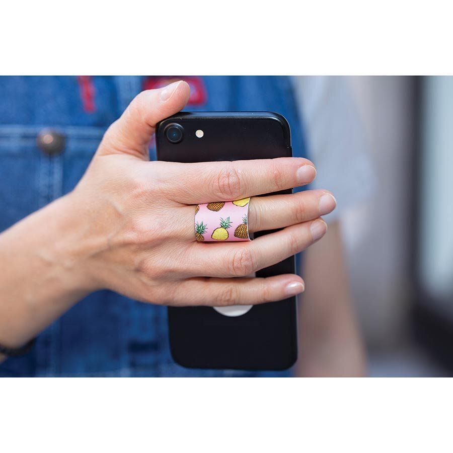 Kikkerland Tropical Phone Finger Loop (Assorted) - Image 2