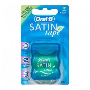 Oral-B Dental Floss Satin Tape Mint - 25m