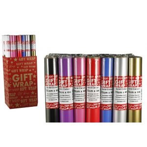 Gift Wrap - Solid Colours - 70cm x 4M (54GSM)
