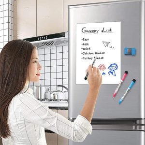 Adhesive Wipe Clean Whiteboard - 45x80cm