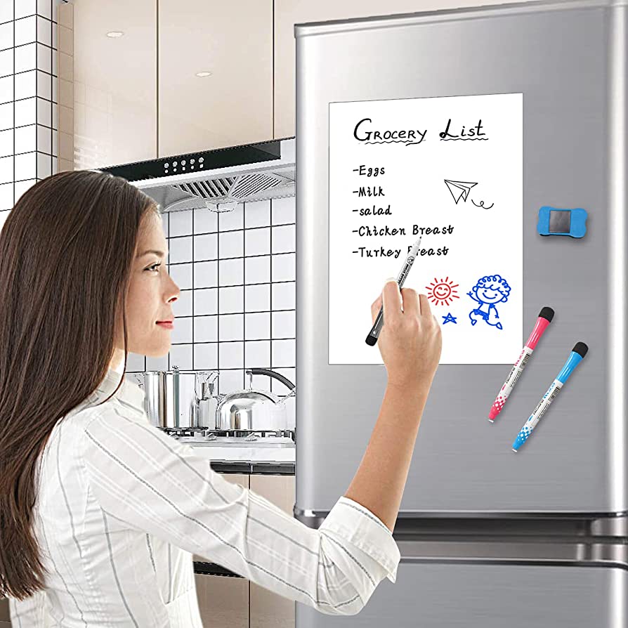 Adhesive Wipe Clean Whiteboard - 45x80cm - Image 2