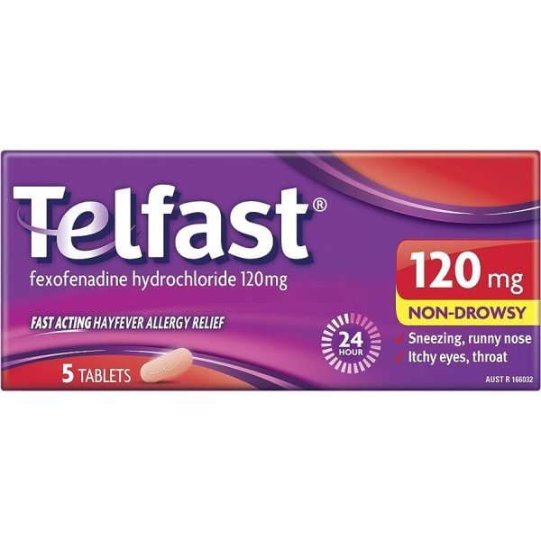 Telfast Hayfever & Allergy - 5 Tablets