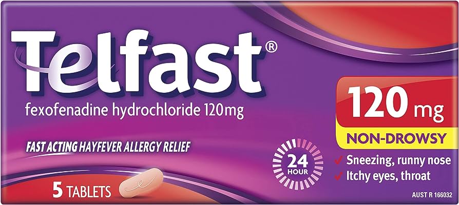 Telfast Hayfever & Allergy - 5 Tablets