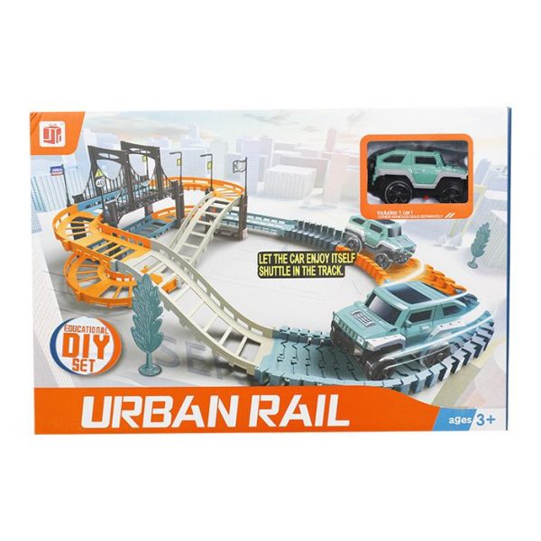 Urban Rail Urban City Track Set
