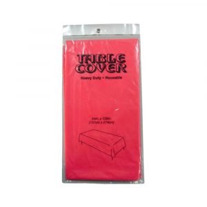 Reusable Table Cover - 137x274cm - Red