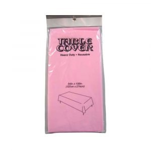 Reusable Table Cover - 137x274cm - Pink