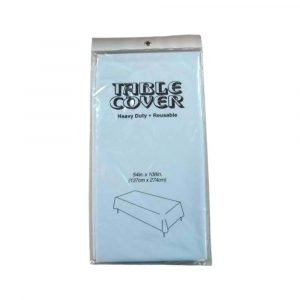 Reusable Table Cover - 137x274cm - Light Blue