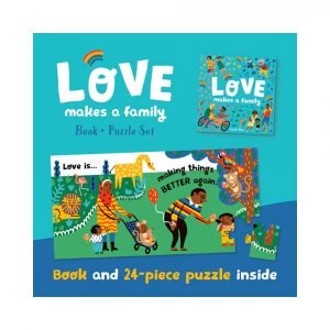 Love Makes a Family Book and Puzzle Set