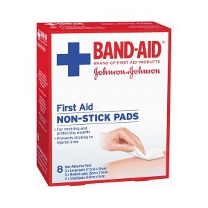 Band-Aid Non-Stick Pads - 8 Pack